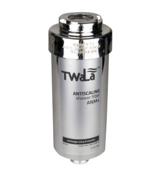 TWaLa Duschfilter Wasserfilter Antiscaling shower filter ANM+ Chrom-Optik