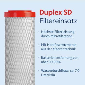 Preview: Alvito AquaNEVO ABF Duplex SD 0,15 µm 7 l/min 2er Set