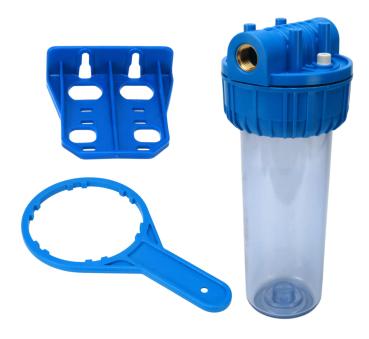 Gehäuse 10" Wasserfiltergehäuse inkl. Schlüssel und Wandhalterung