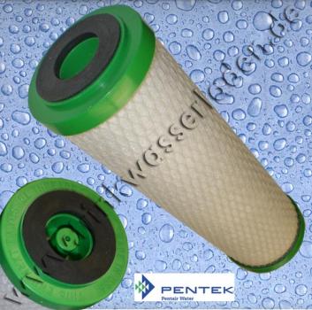 Aktivkohleblockfilter 9-3/4 Zoll 0,5µm Pentek CBR2-10R