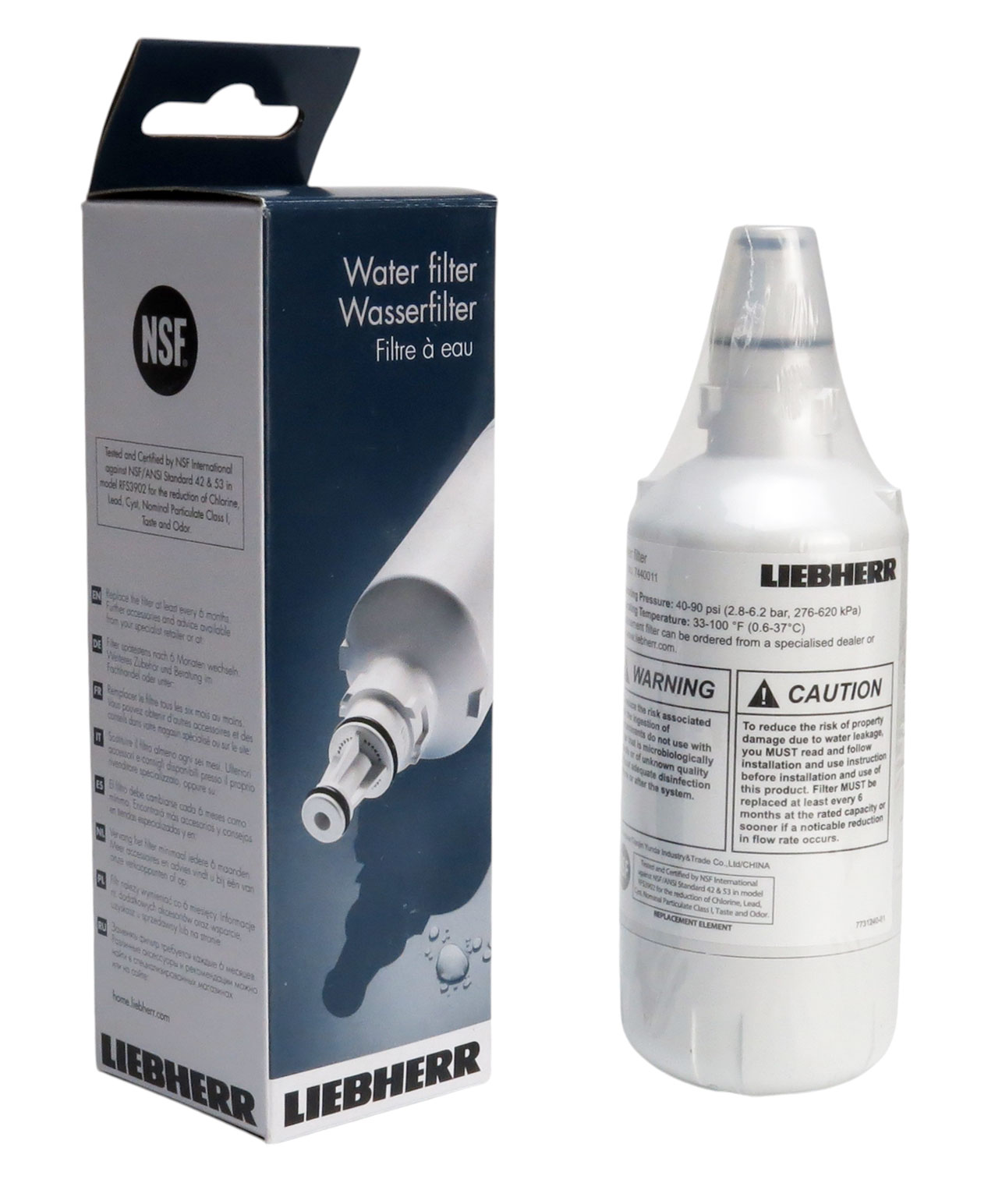 Filtro Acqua Originale Liebherr 7440002 Per Frigoriferi Side By Side - Ricambio Autentico, Qualità OEM, Sostituzione Semplice - 2