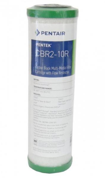 Aktivkohleblockfilter 9-3/4 Zoll 0,5µm Pentek CBR2-10R