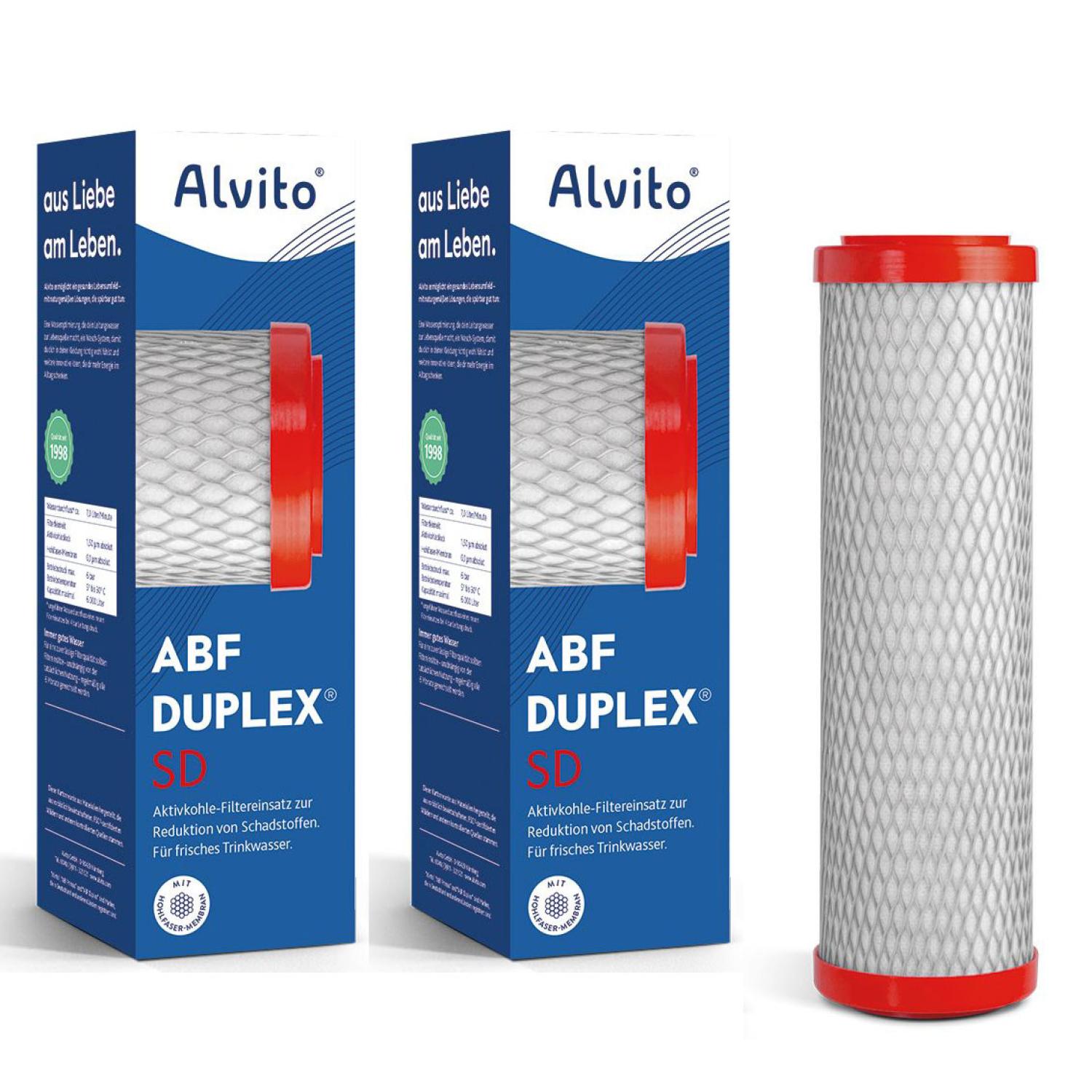 Alvito AquaNEVO ABF Duplex SD 0,15 µm 7 l/min 2er Set