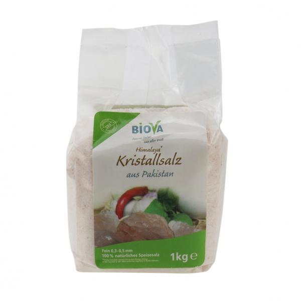 Biova Punjab Kristallsalz 1kg sehr mineralienreich