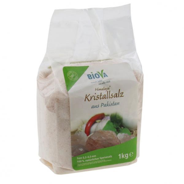 Biova Punjab Kristallsalz 1kg sehr mineralienreich