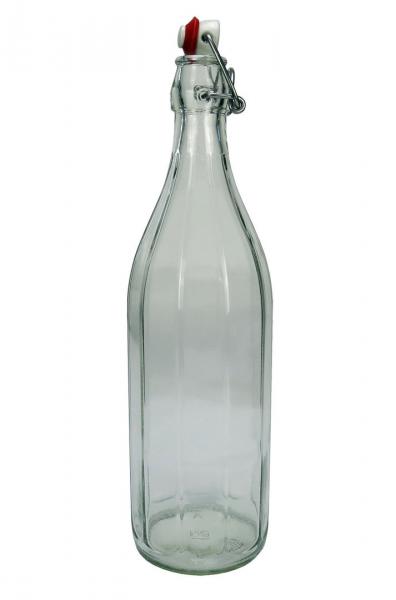Design Glasflasche mit Bügelverschluß, Bügelflasche