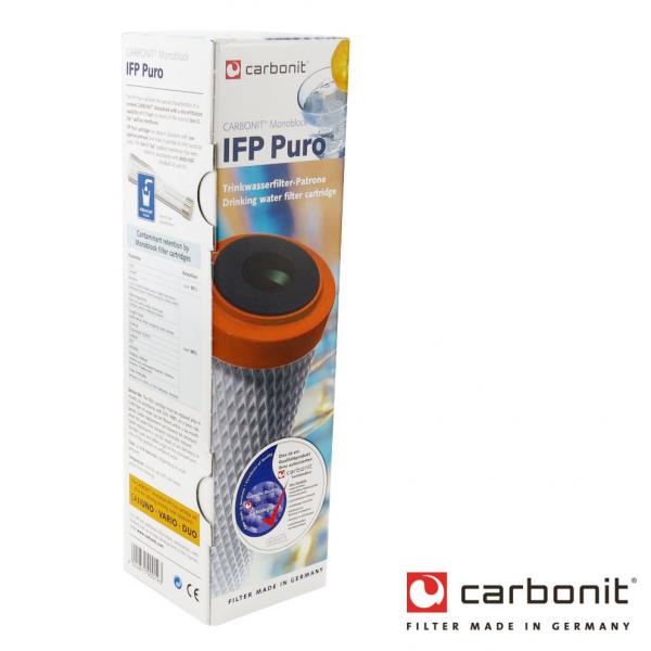 Sanuno Comfort Carbonit Wasserfilter + Wirbelei