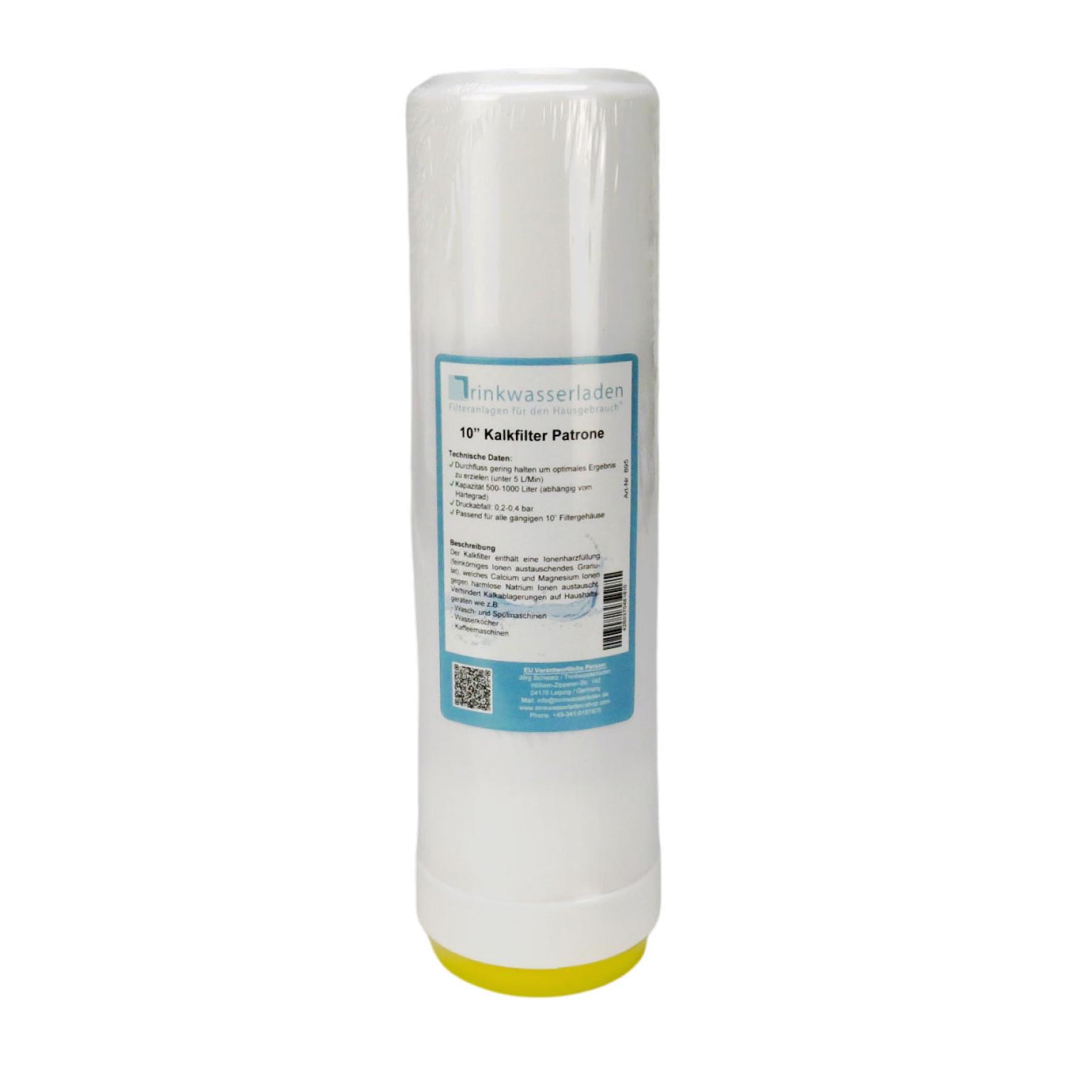 10 Zoll Kalkfilter zur Enthärtung
