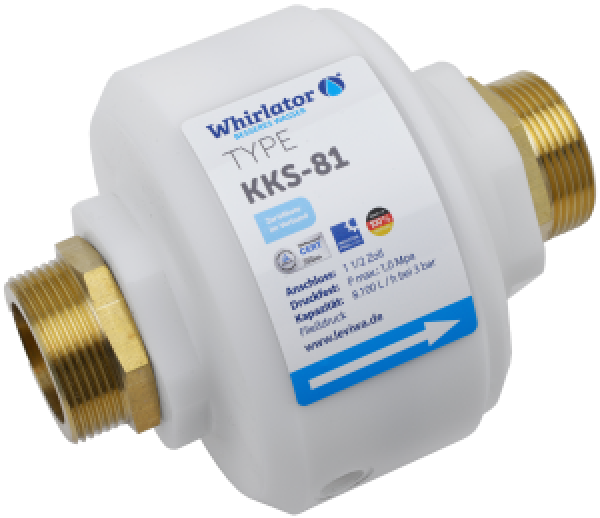 Whirlator Wasserwirbler KKS-81 Kalk-Keimschutzsystem