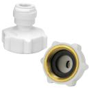 Hahnanschluss 3/4" IG - AG auf 1/4" Schlauch Kühlschrank